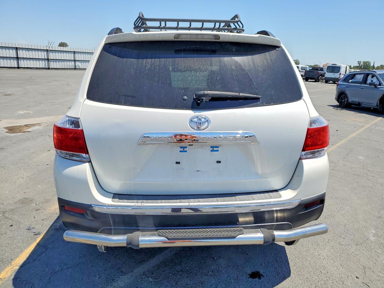 2013 Toyota Highlander Se White vin: 5TDZK3EH9DS102109