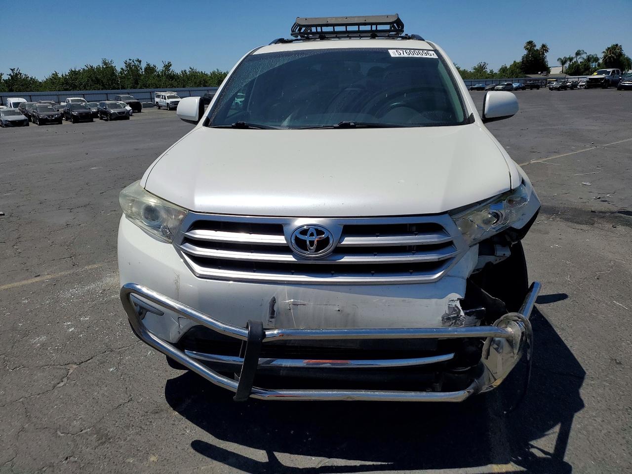 2013 Toyota Highlander Se White vin: 5TDZK3EH9DS102109