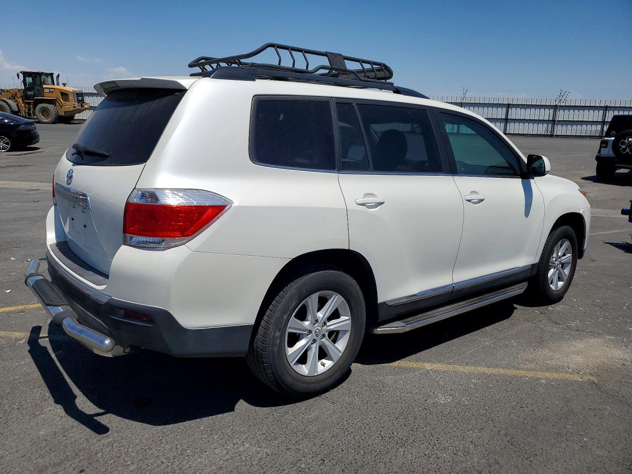2013 Toyota Highlander Se White vin: 5TDZK3EH9DS102109
