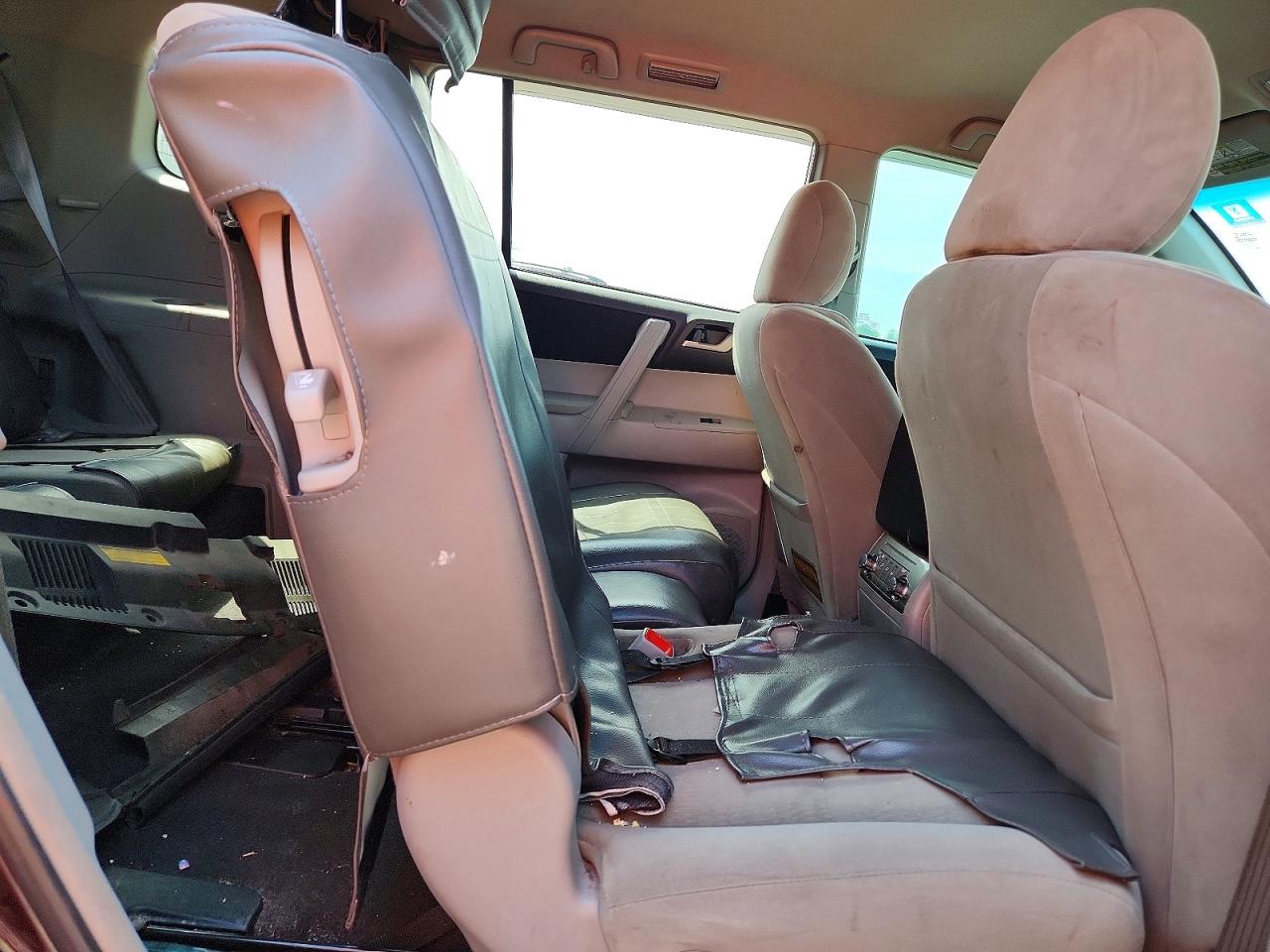 2013 Toyota Highlander Plus Бордовый vin: 5TDZK3EH9DS132274