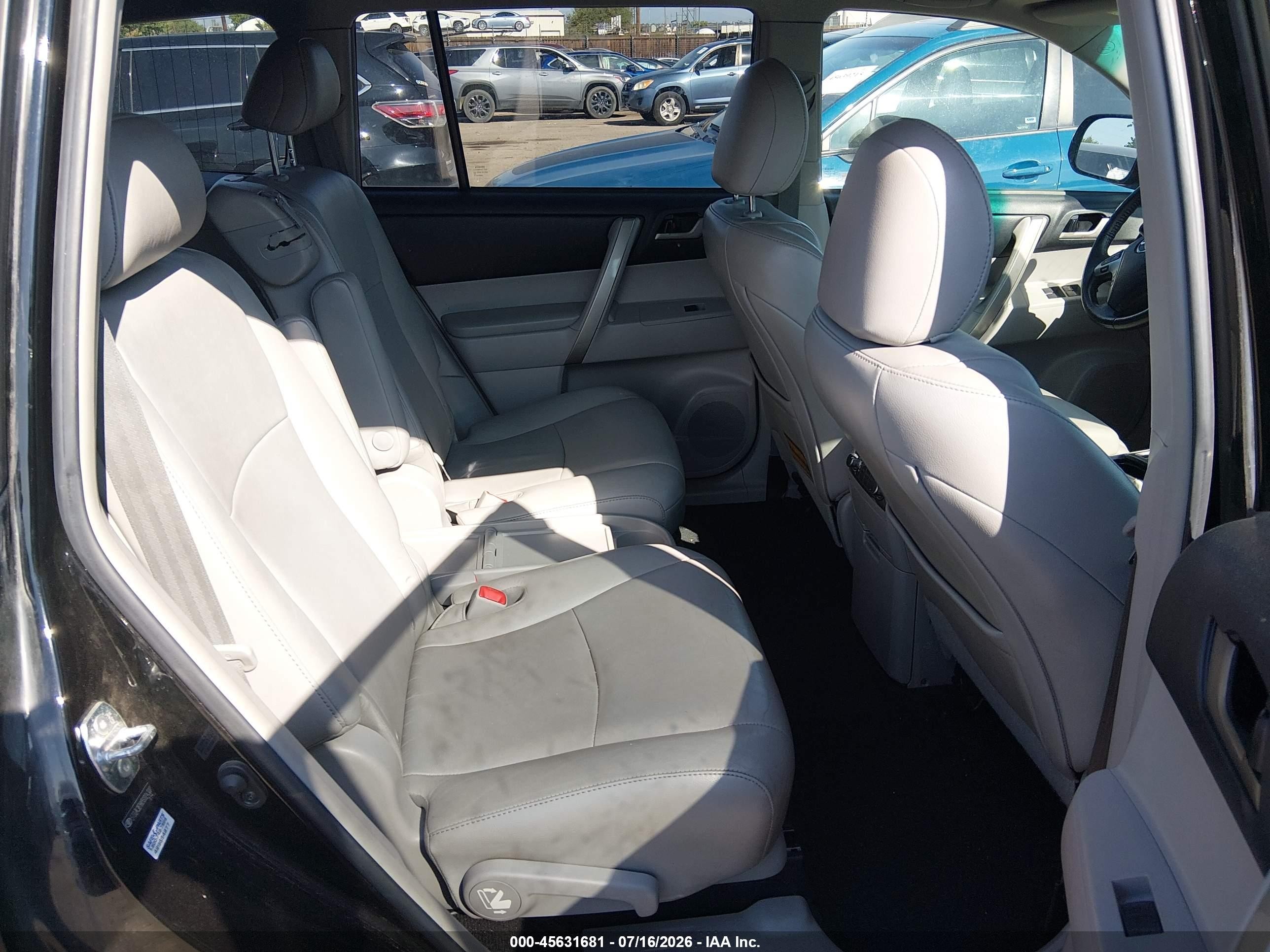 2011 Toyota Highlander Se V6 Черный vin: 5TDZK3EHXBS024307
