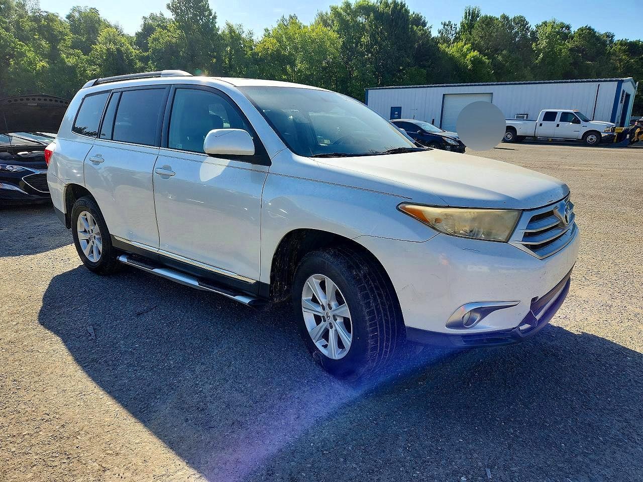 2011 Toyota Highlander Se White vin: 5TDZK3EHXBS046338