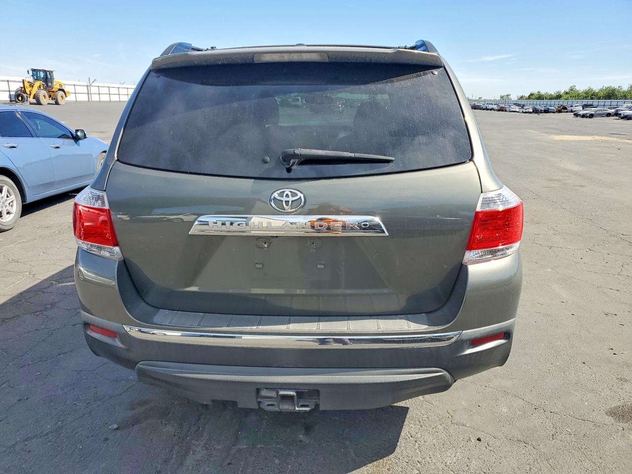 2012 Toyota Highlander Se Gray vin: 5TDZK3EHXCS063643