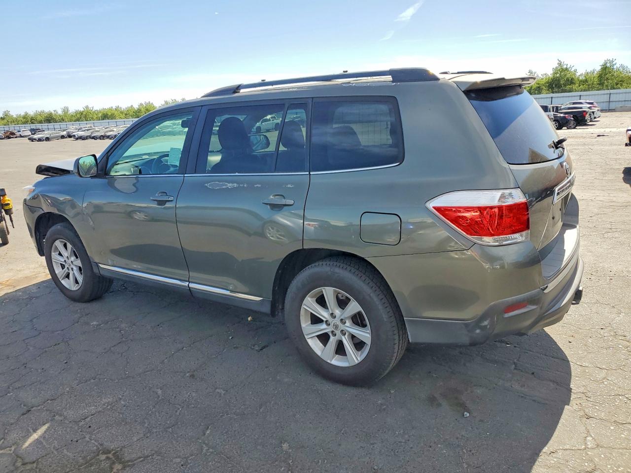 2012 Toyota Highlander Se Gray vin: 5TDZK3EHXCS063643