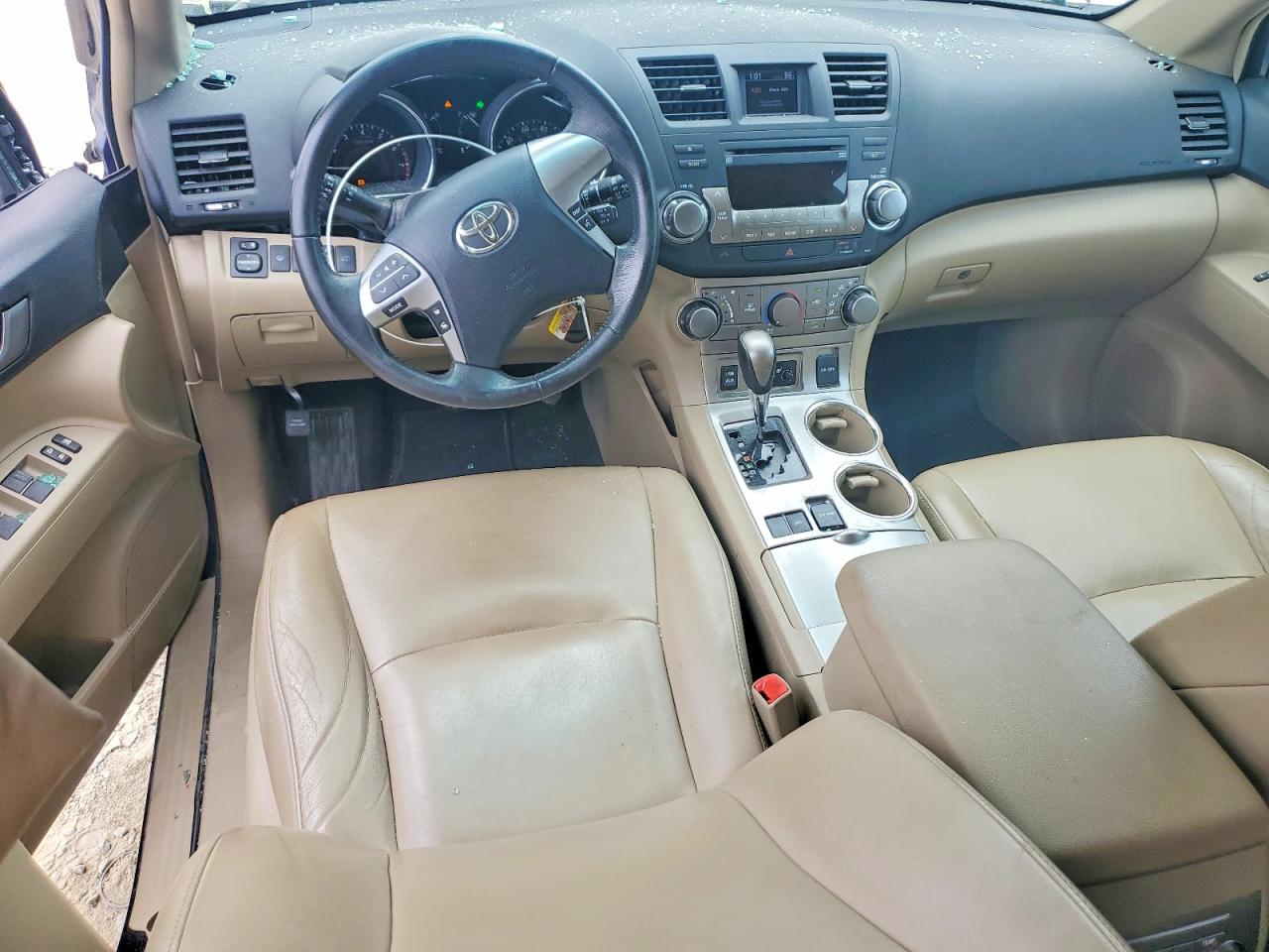 2012 Toyota Highlander Se Blue vin: 5TDZK3EHXCS081852