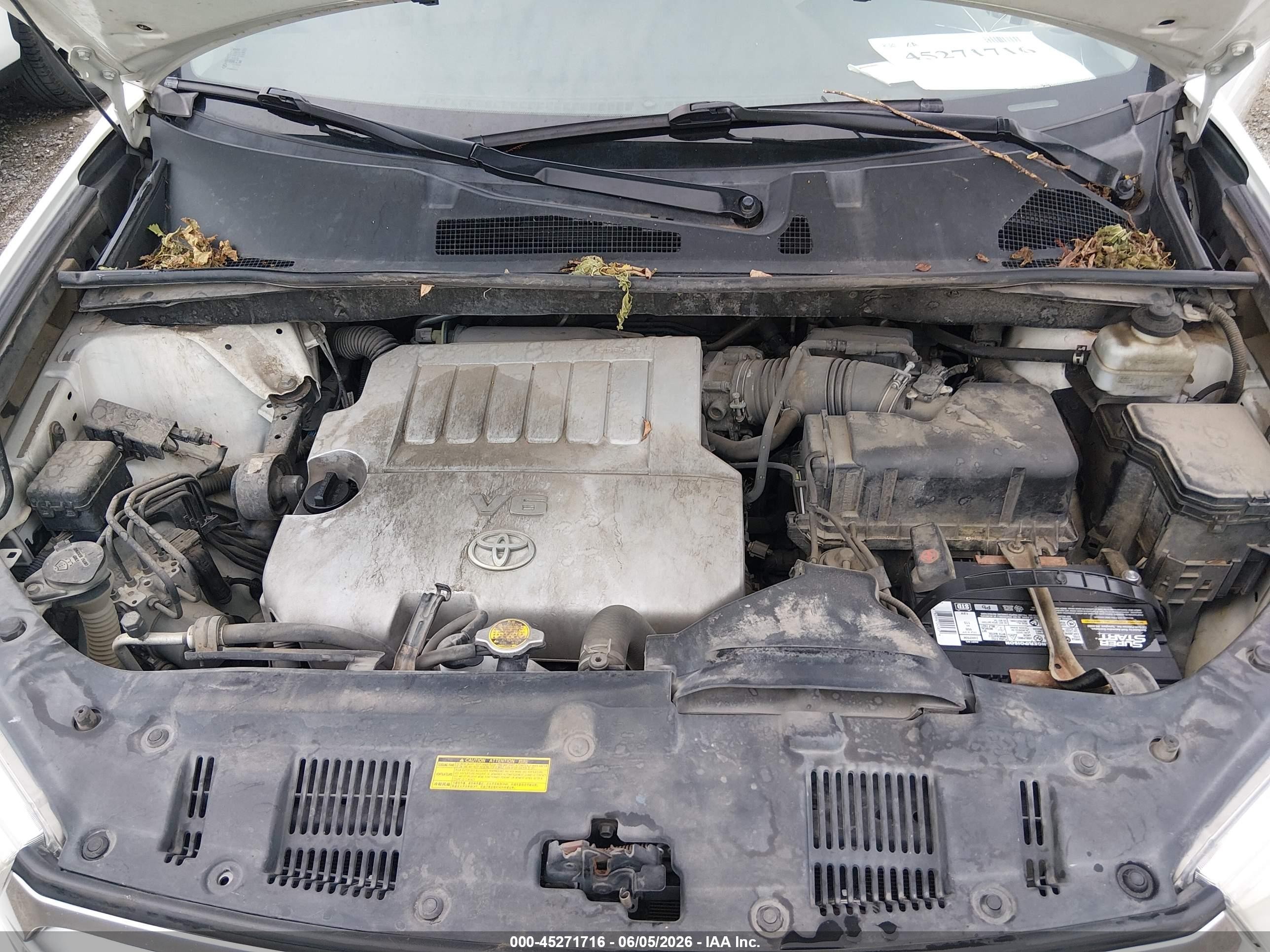 2013 Toyota Highlander Base Plus V6 Белый vin: 5TDZK3EHXDS089855