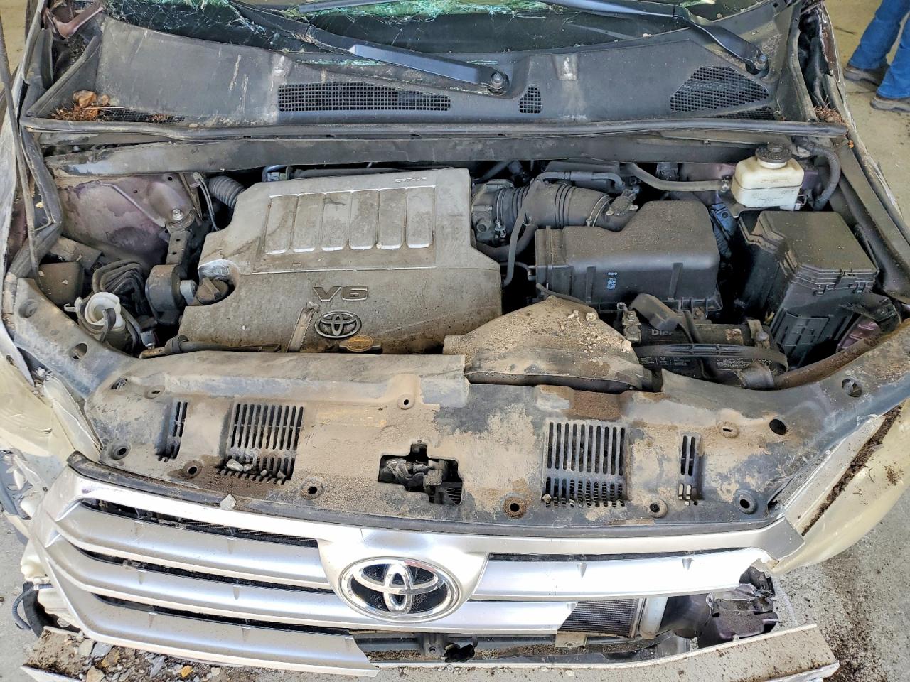 2013 Toyota Highlander Plus Бордовый vin: 5TDZK3EHXDS114690