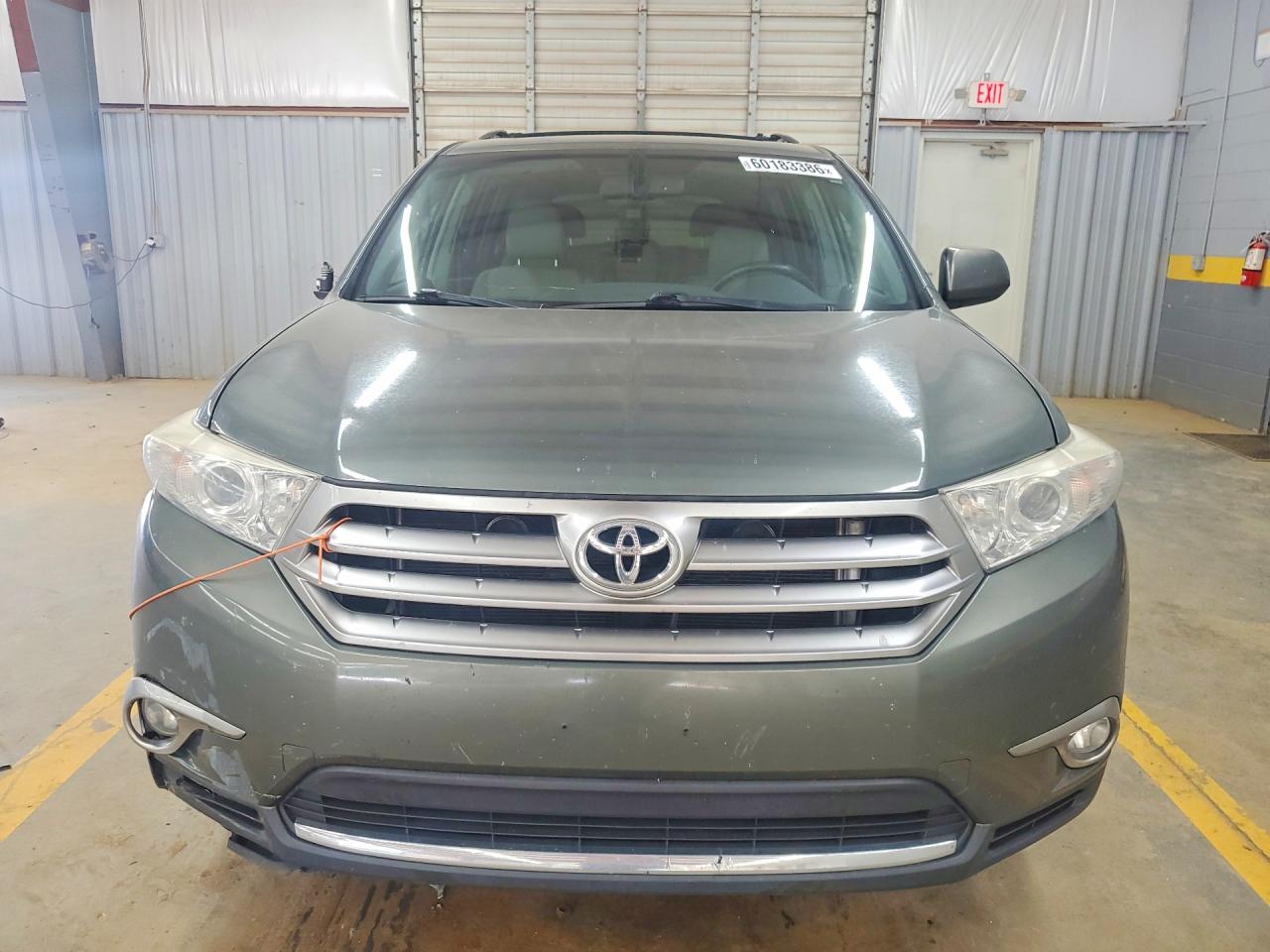 2013 Toyota Highlander Se Серый vin: 5TDZK3EHXDS117329