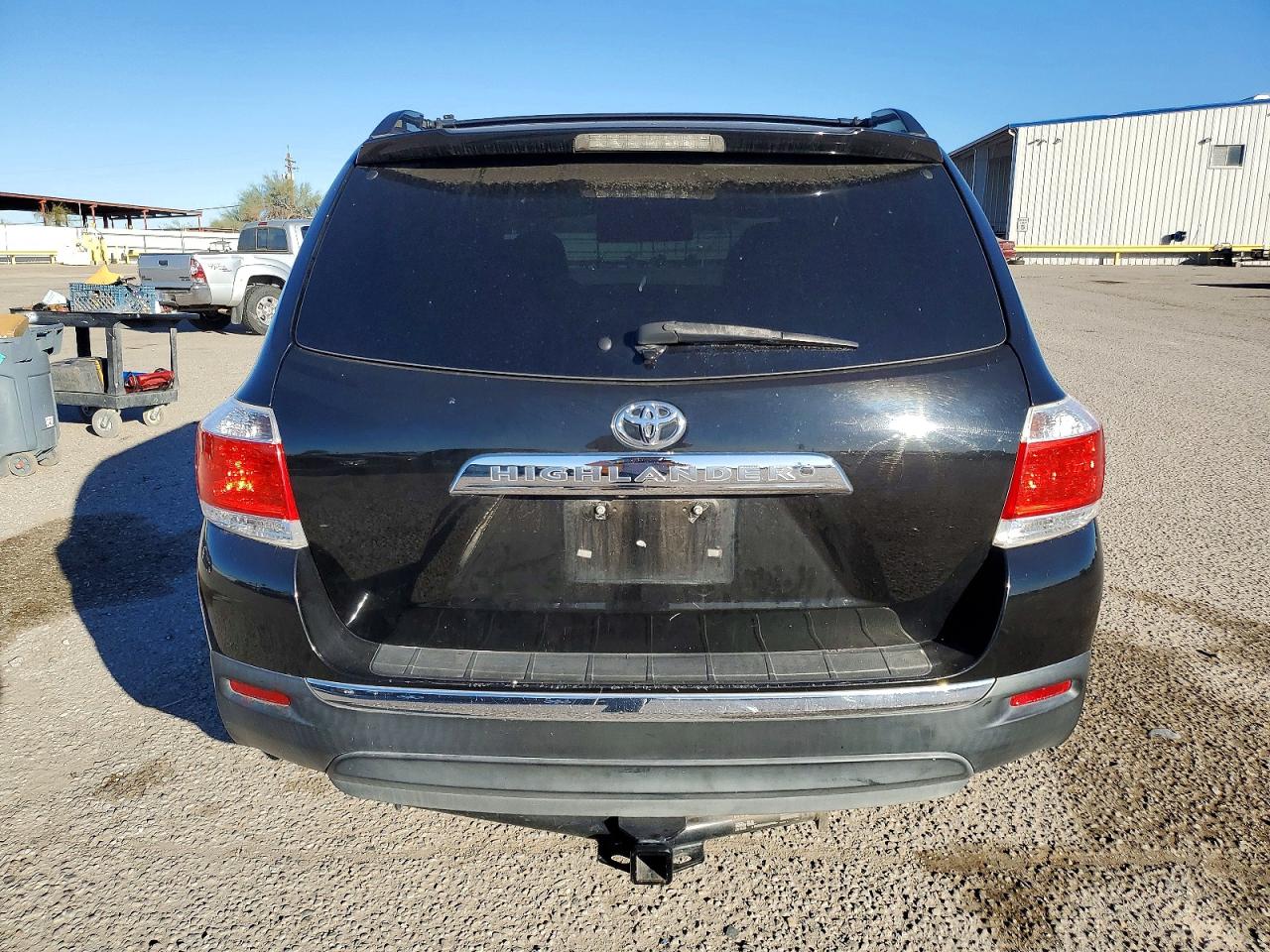2013 Toyota Highlander Black vin: 5TDZK3EHXDS118156