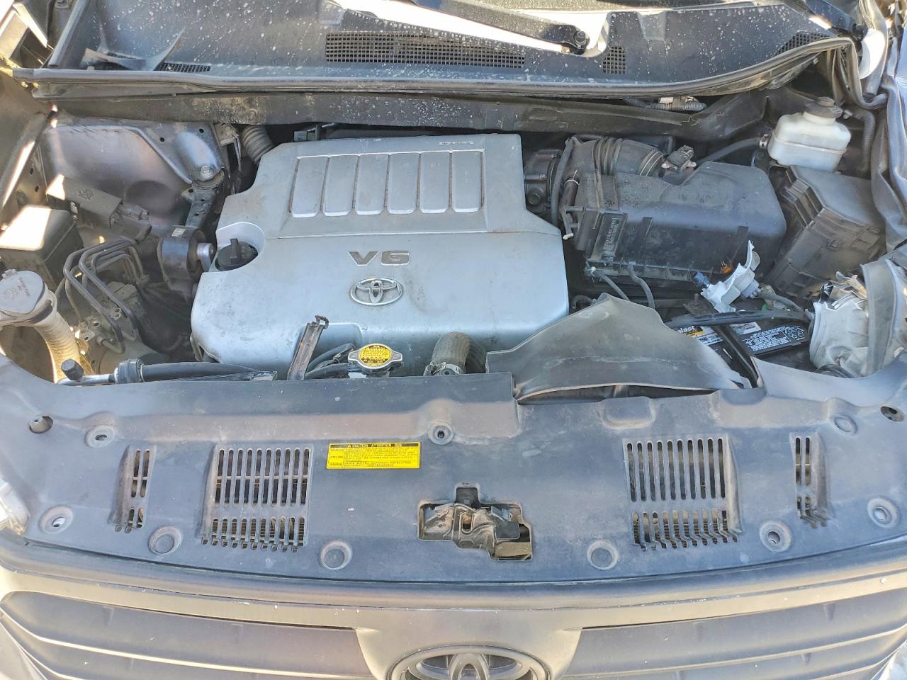 2013 Toyota Highlander Серый vin: 5TDZK3EHXDS126029