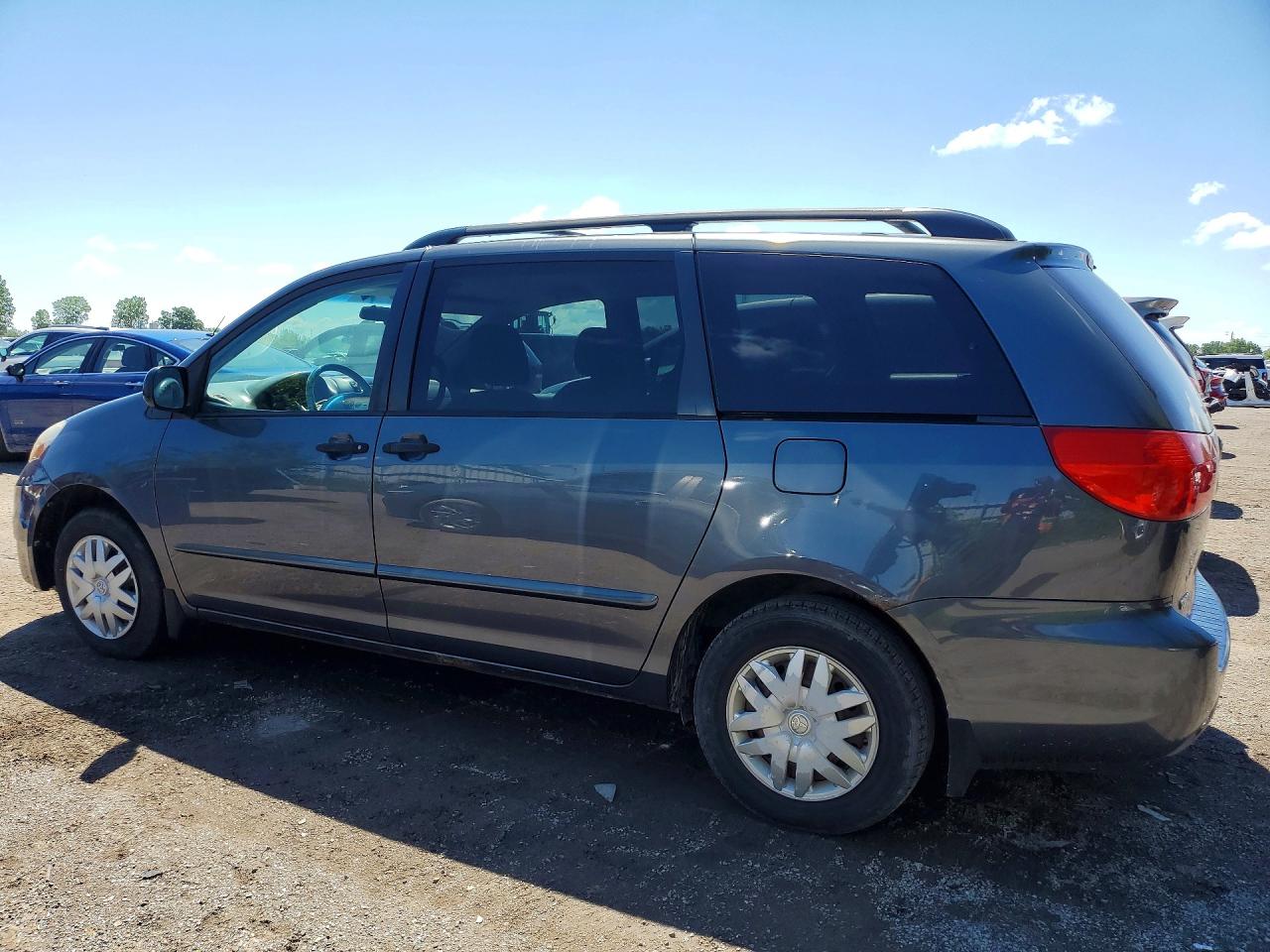 2010 Toyota Sienna Ce Угольный vin: 5TDZK4CC1AS291475