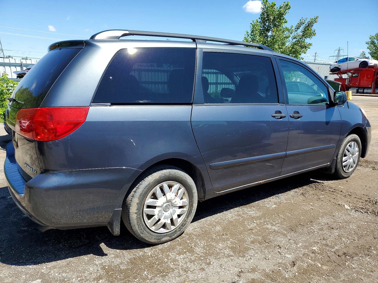 2010 Toyota Sienna Ce Угольный vin: 5TDZK4CC1AS291475