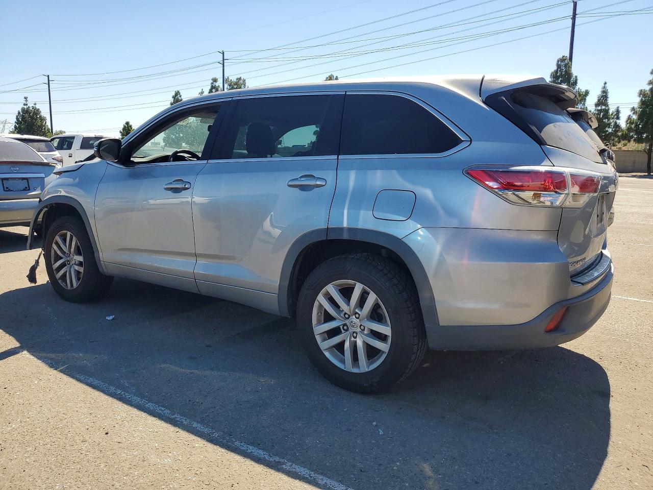 2014 Toyota Highlander Le Silver vin: 5TDZKRFH4ES017407
