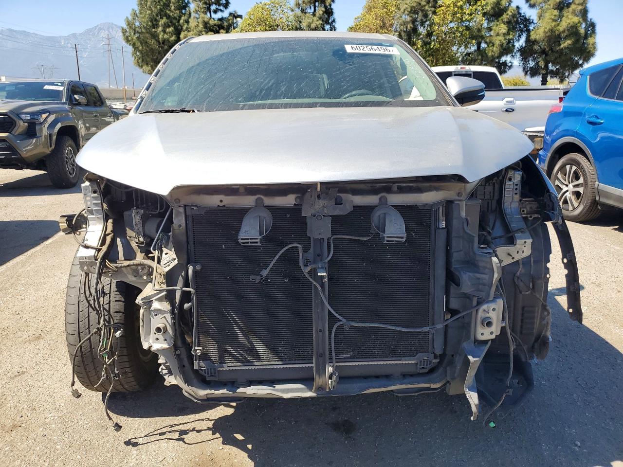 2014 Toyota Highlander Le Silver vin: 5TDZKRFH4ES017407