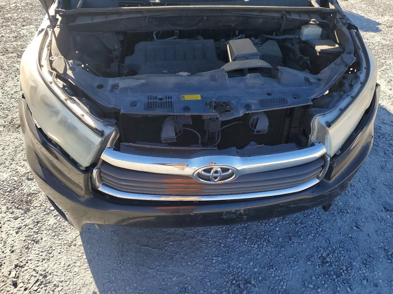2015 Toyota Highlander Le Plus Black vin: 5TDZKRFH4FS107934
