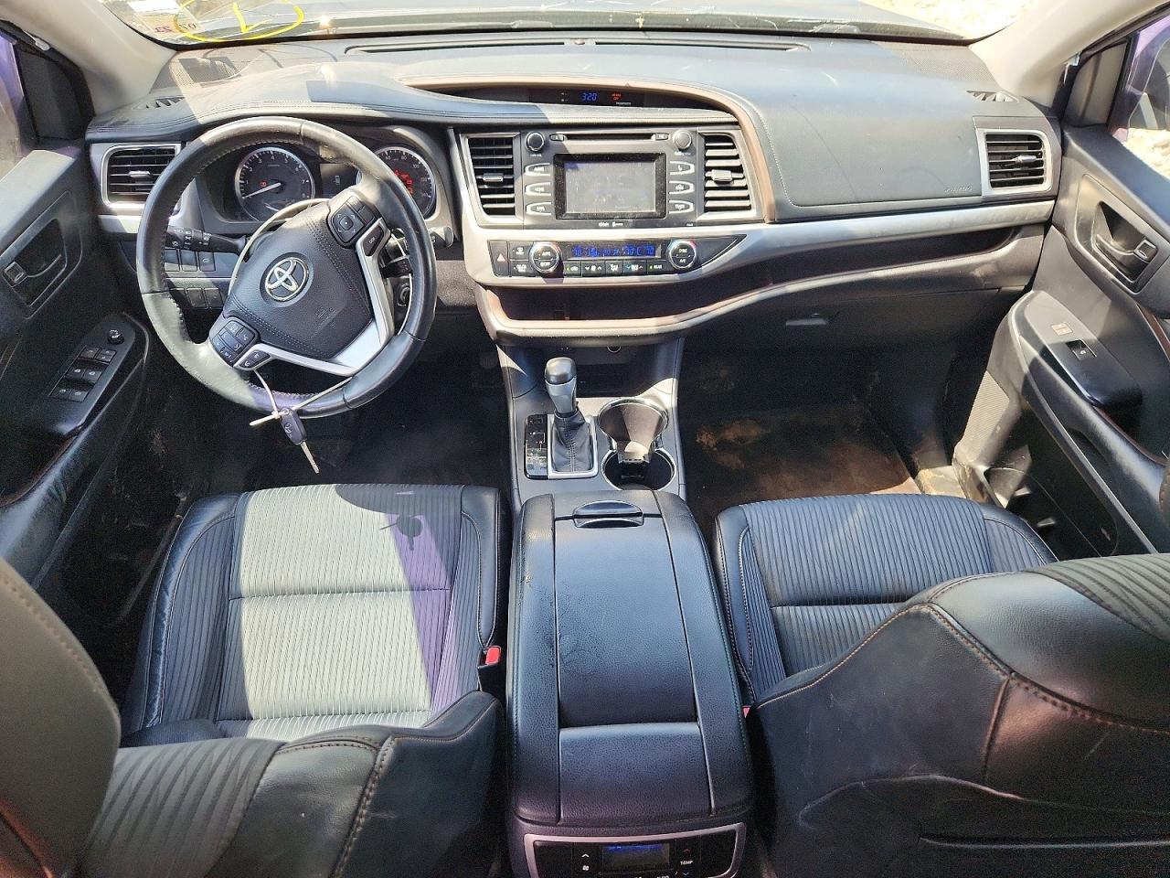 2015 Toyota Highlander Le Plus Gray vin: 5TDZKRFH7FS090868