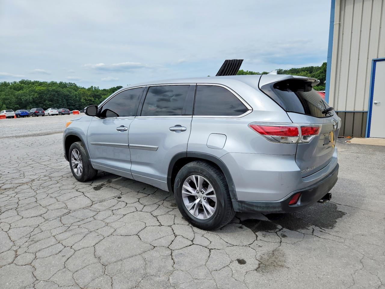 2014 Toyota Highlander Le Plus Серый vin: 5TDZKRFH9ES023218
