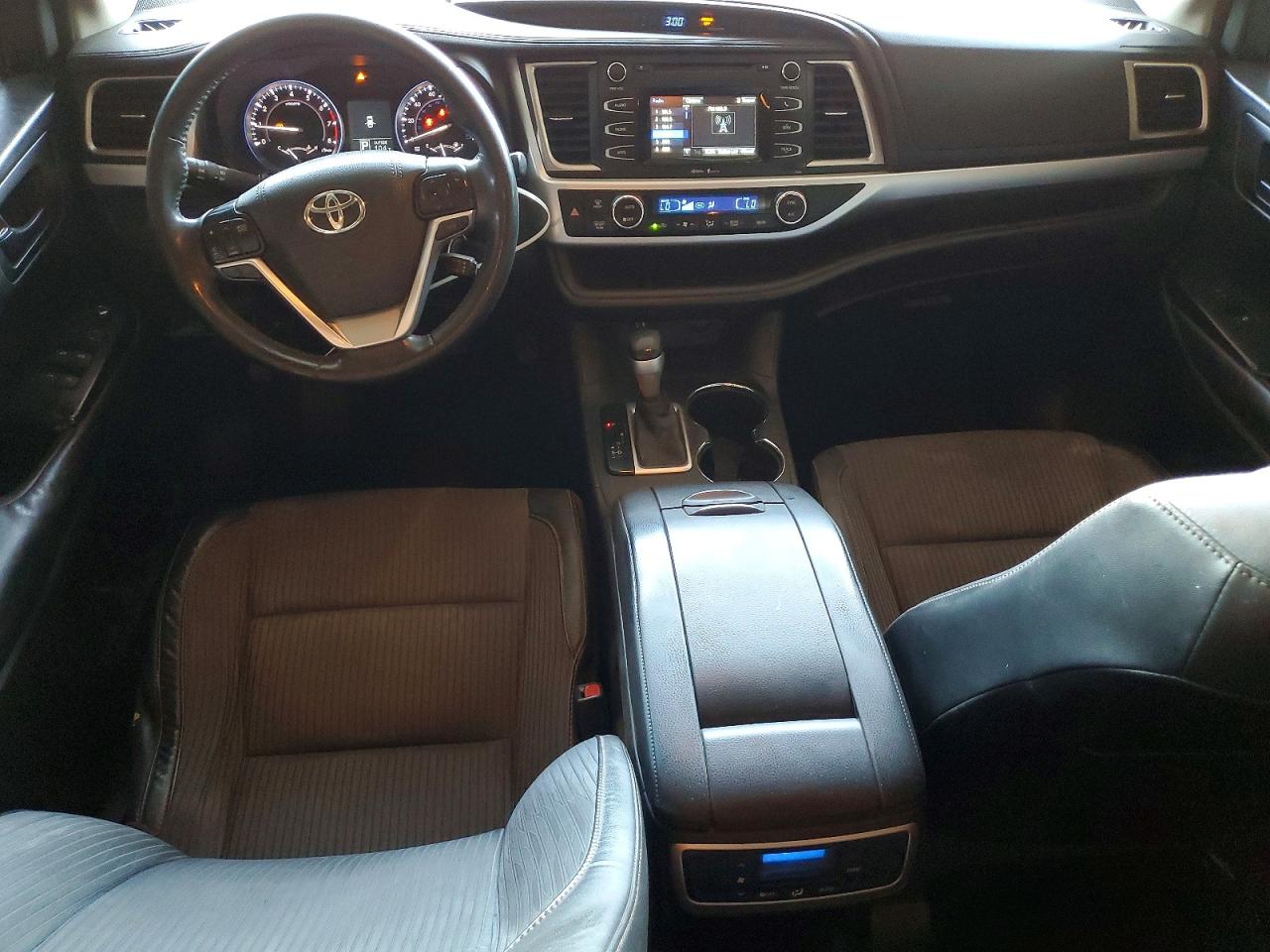 2015 Toyota Highlander Le Plus Gray vin: 5TDZKRFH9FS073232