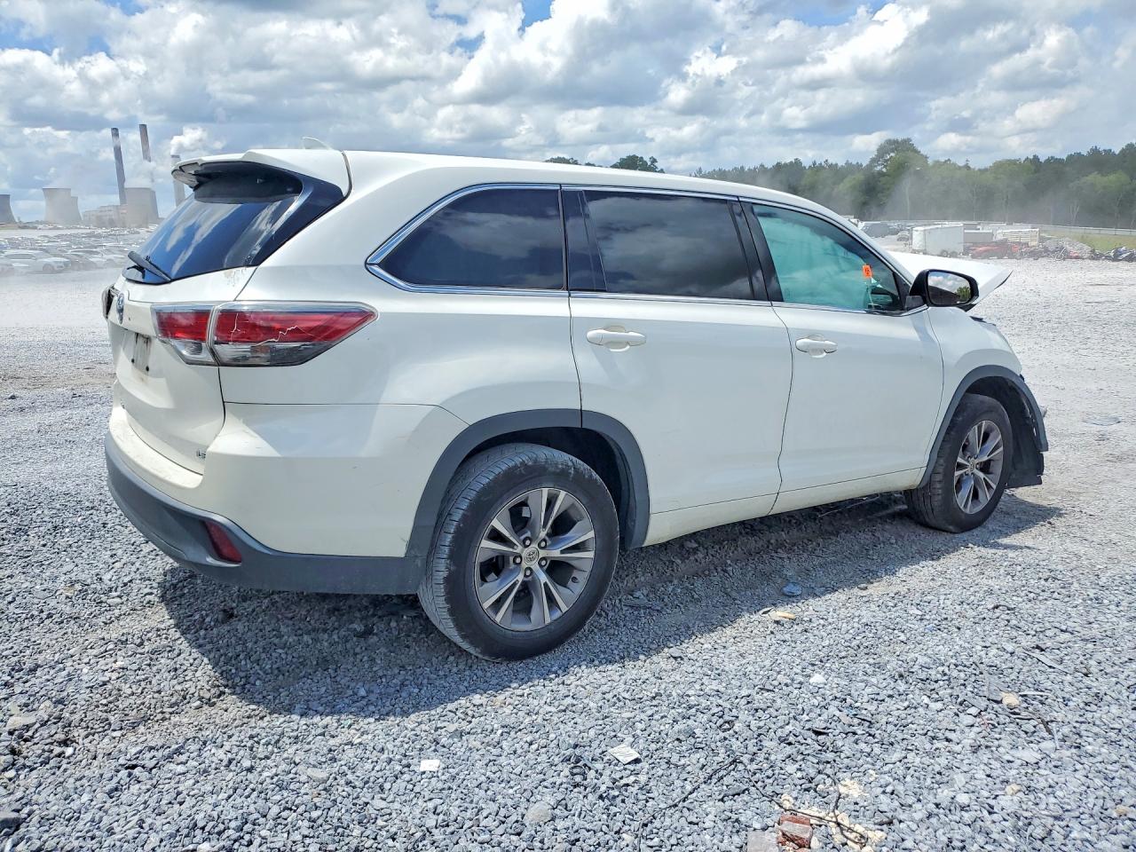 2015 Toyota Highlander Le Plus Белый vin: 5TDZKRFH9FS108173