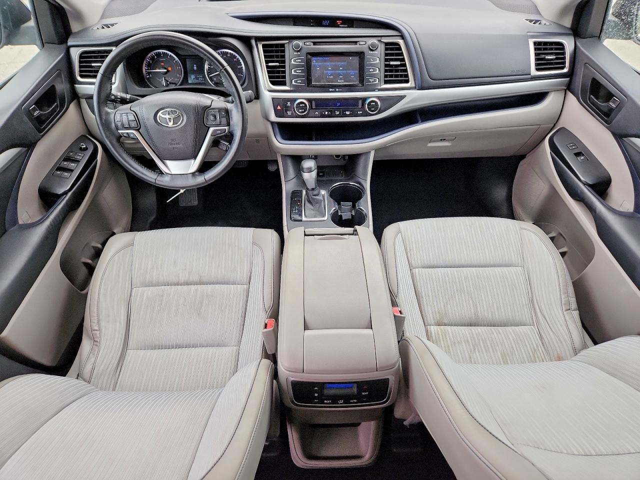 2015 Toyota Highlander Le Plus Black vin: 5TDZKRFHXFS085356