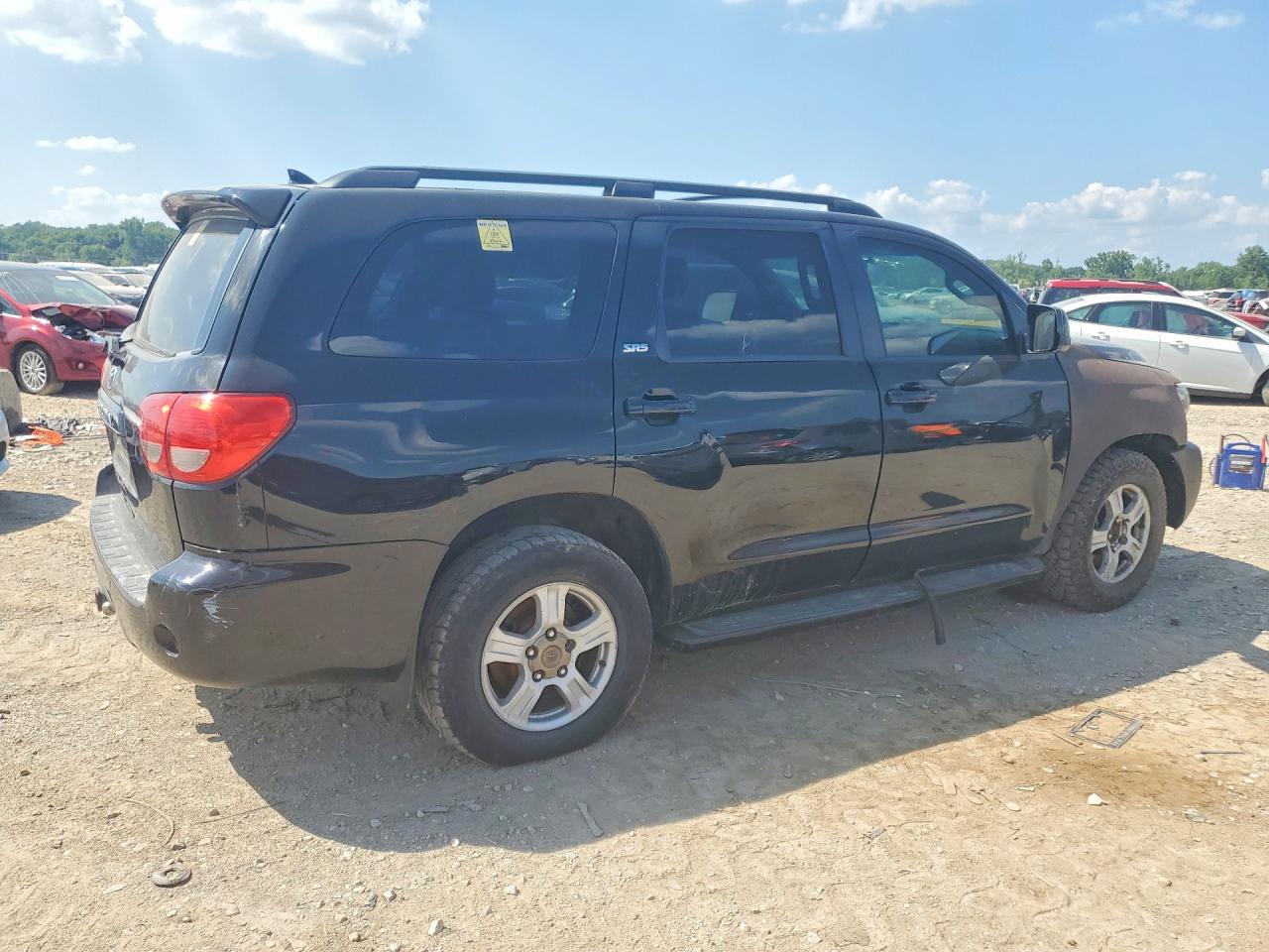 2010 Toyota Sequoia Sr5 Black vin: 5TDZM5G10AS001722