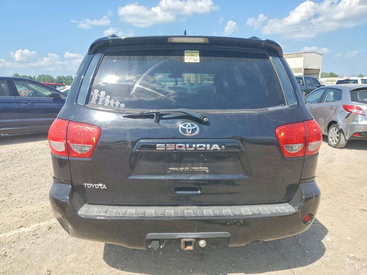 2010 Toyota Sequoia Sr5 Black vin: 5TDZM5G10AS001722