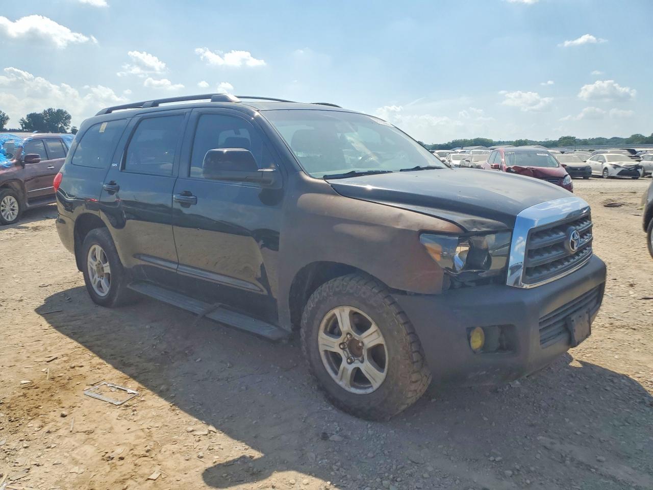 2010 Toyota Sequoia Sr5 Black vin: 5TDZM5G10AS001722