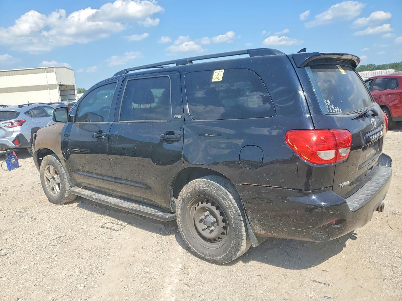 2010 Toyota Sequoia Sr5 Black vin: 5TDZM5G10AS001722