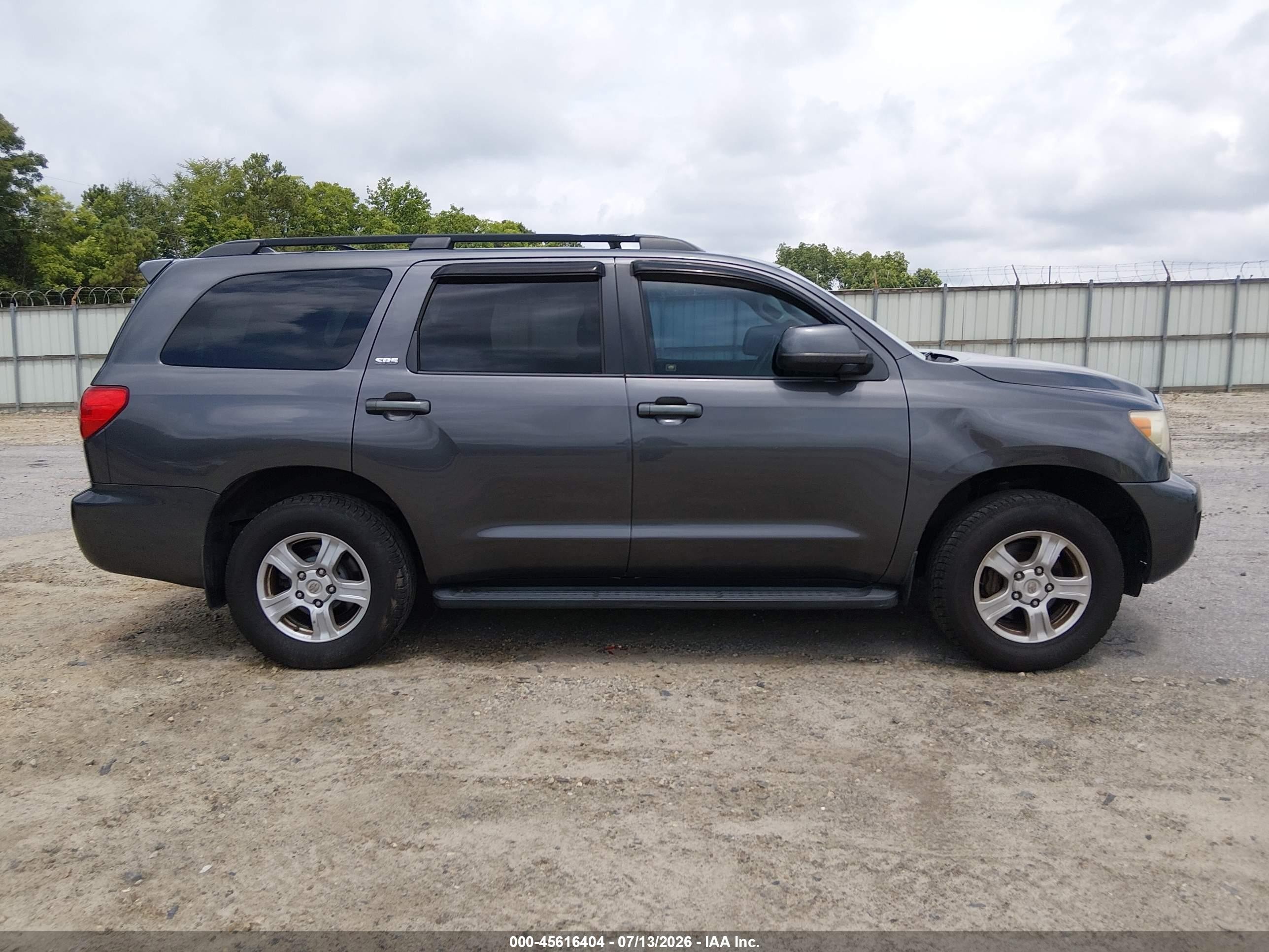 2011 Toyota Sequoia Sr5 4.6l V8 Серый vin: 5TDZM5G12BS002694