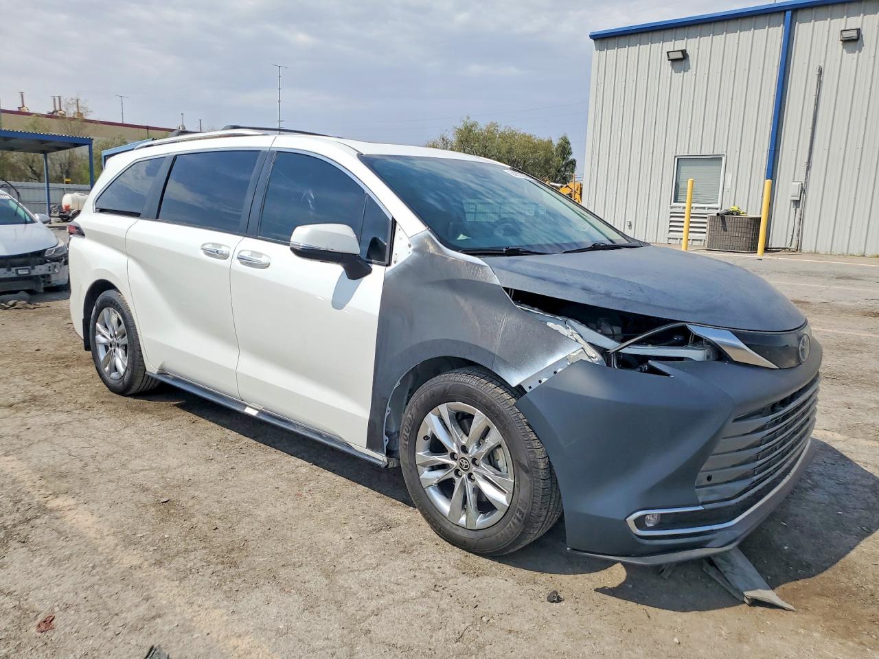 2022 Toyota Sienna Limited 7-passenger Белый vin: 5TDZRKECXNS123773