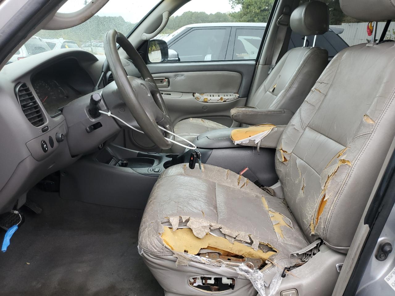 2001 Toyota Sequoia Sr5 Серый vin: 5TDZT34A01S020878