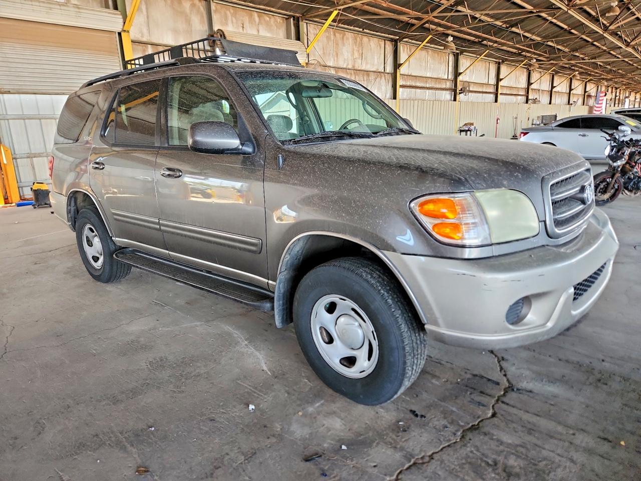 2004 Toyota Sequoia Sr5 Gray vin: 5TDZT34A04S223368