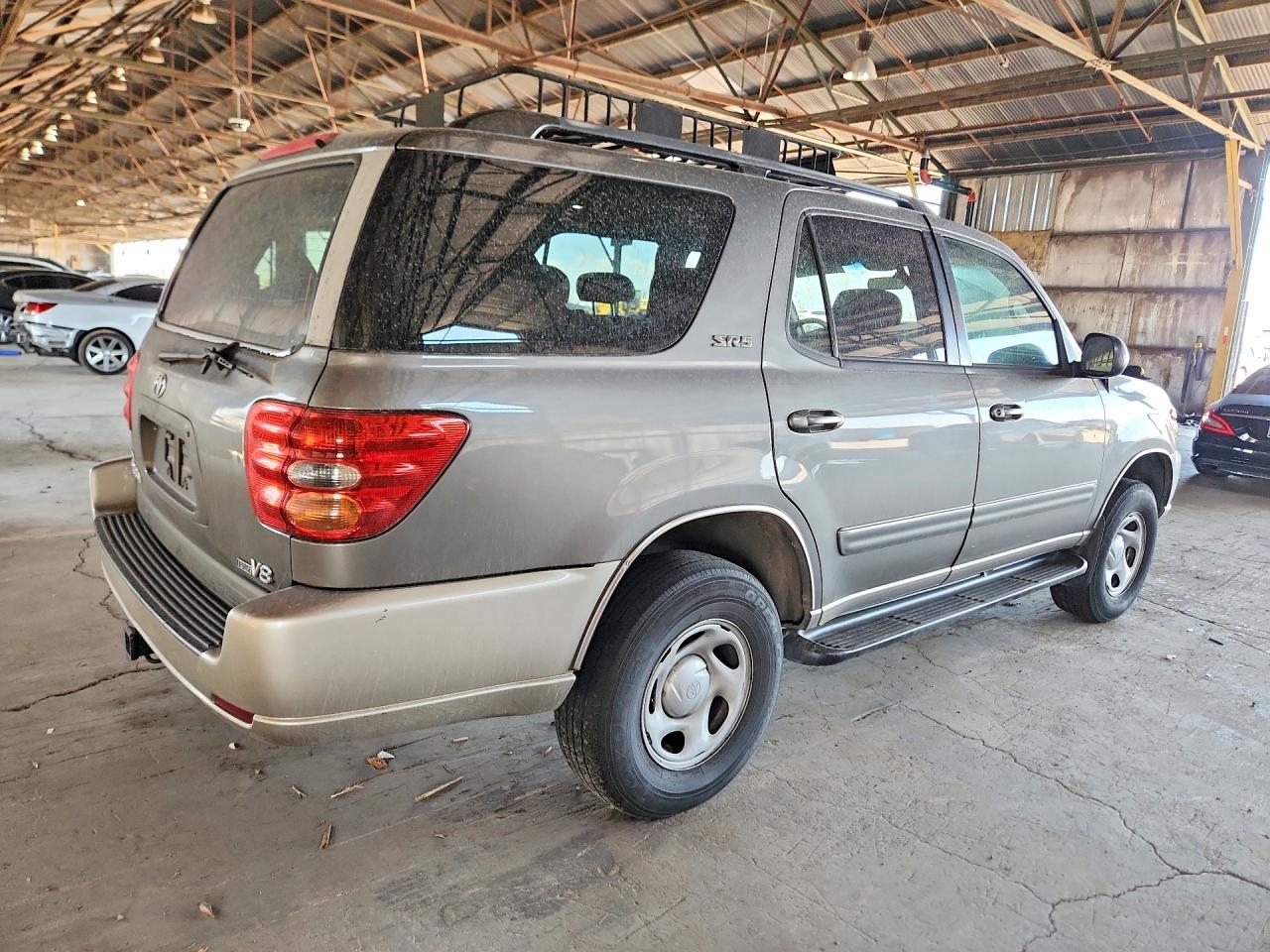 2004 Toyota Sequoia Sr5 Gray vin: 5TDZT34A04S223368
