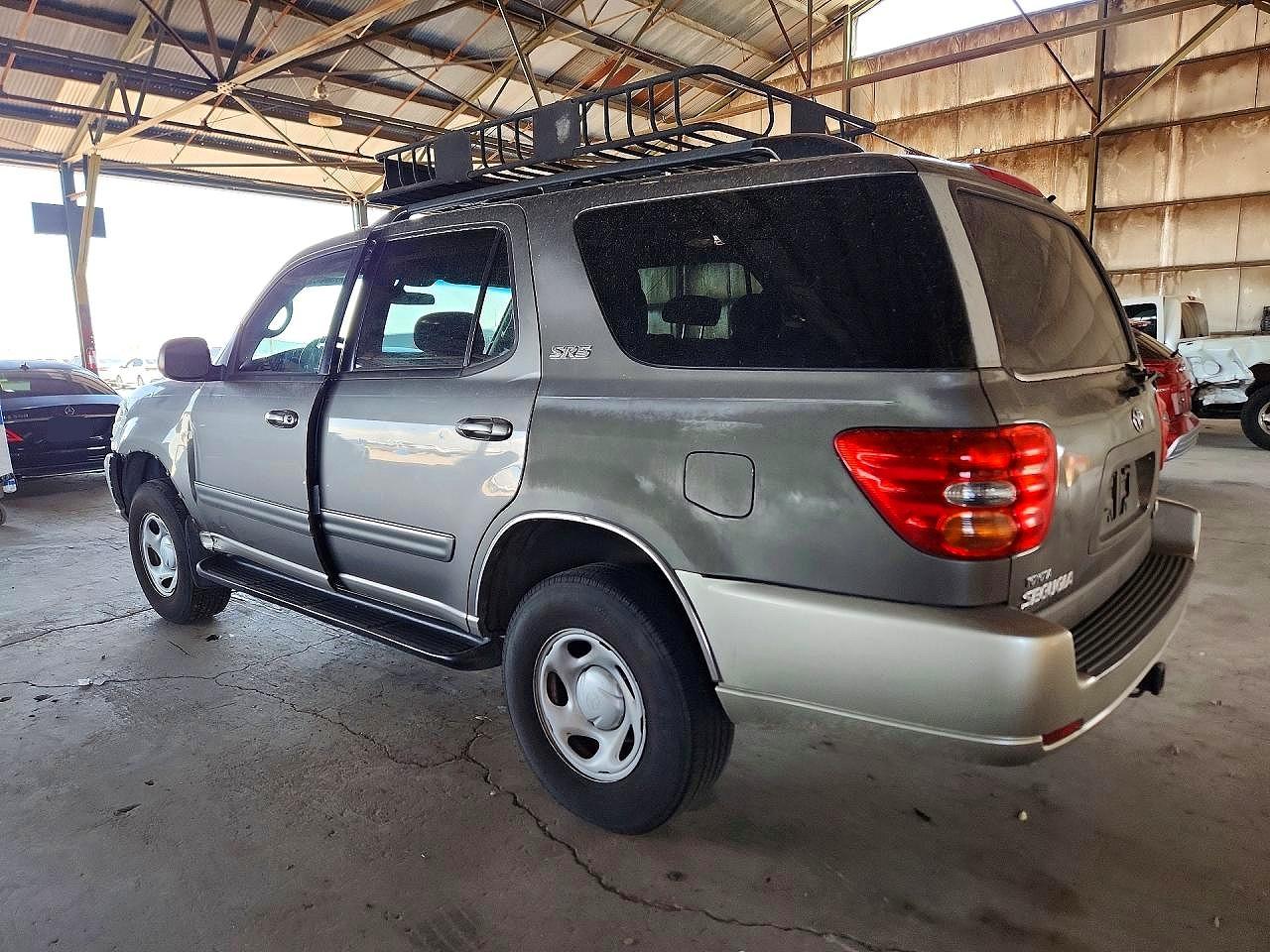 2004 Toyota Sequoia Sr5 Gray vin: 5TDZT34A04S223368