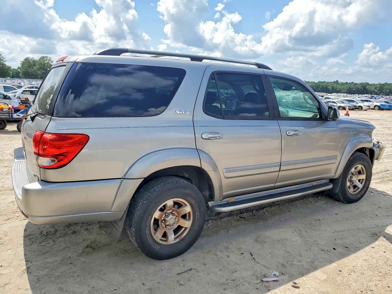 2006 Toyota Sequoia Sr5 Серебряный vin: 5TDZT34A06S278549