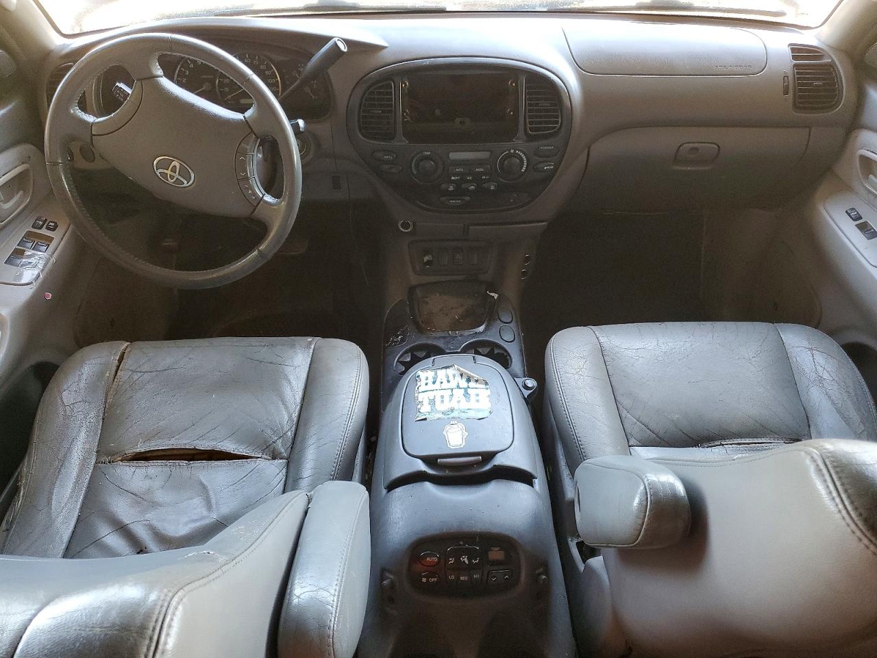 2006 Toyota Sequoia Sr5 Gray vin: 5TDZT34A06S280978