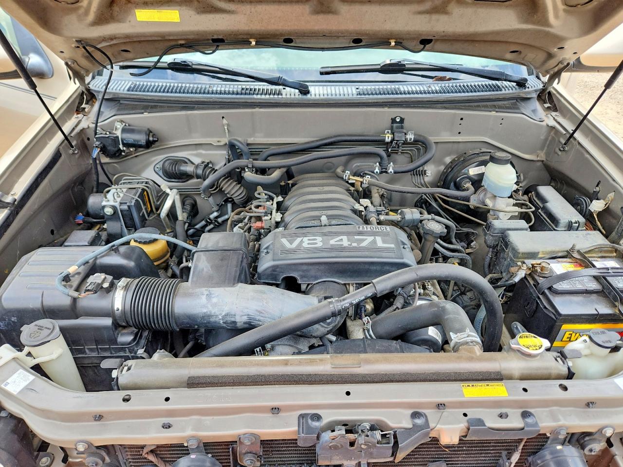 2007 Toyota Sequoia Sr5 Tan vin: 5TDZT34A07S290931