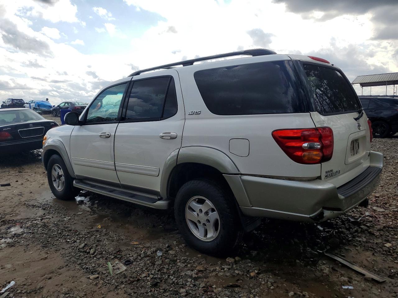 2003 Toyota Sequoia Sr5 Белый vin: 5TDZT34A13S187205