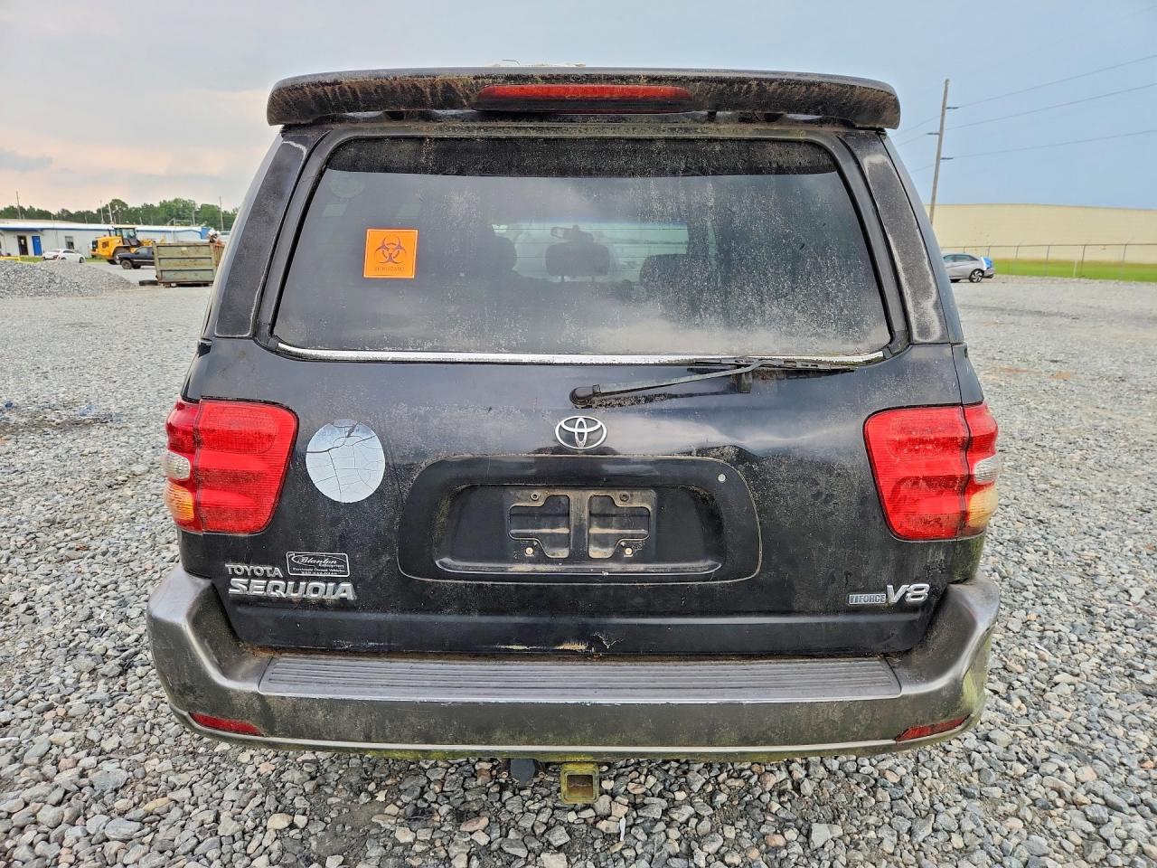 2004 Toyota Sequoia Sr5 Black vin: 5TDZT34A14S234184