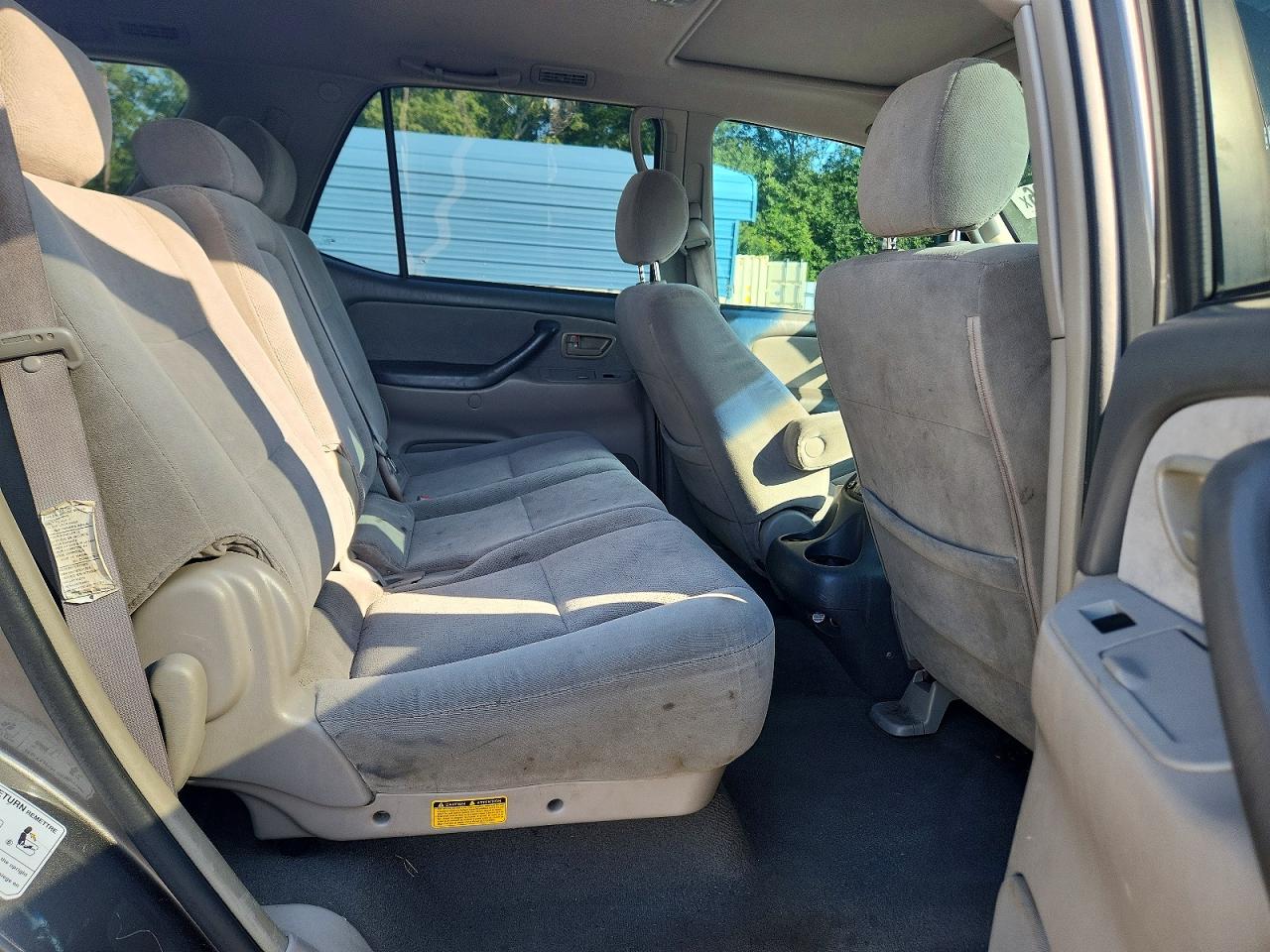 2006 Toyota Sequoia Sr5 Gray vin: 5TDZT34A16S271383