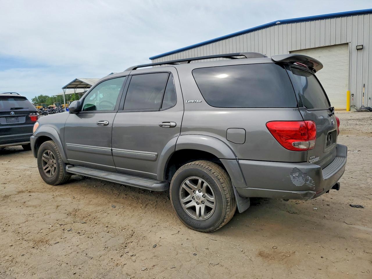 2007 Toyota Sequoia Sr5 Серый vin: 5TDZT34A17S298763