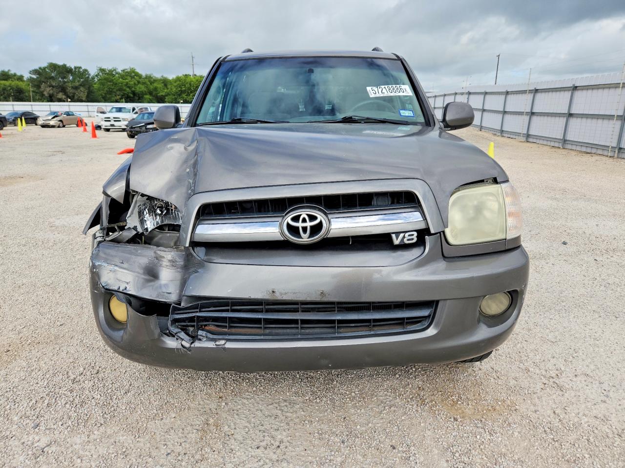 2005 Toyota Sequoia Sr5 Gray vin: 5TDZT34A25S262593