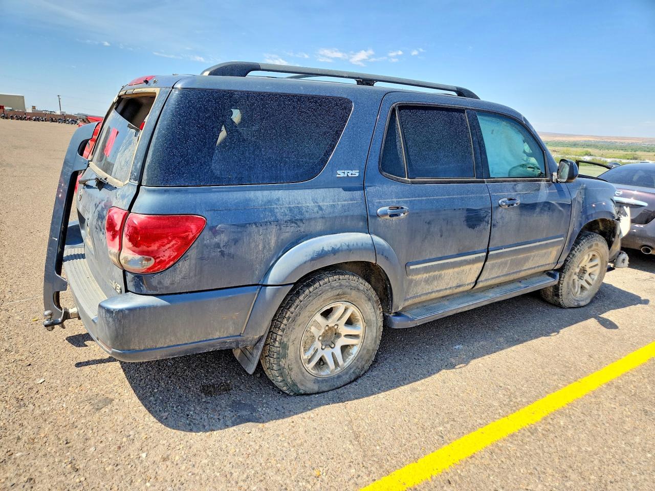 2006 Toyota Sequoia Sr5 Blue vin: 5TDZT34A26S273286