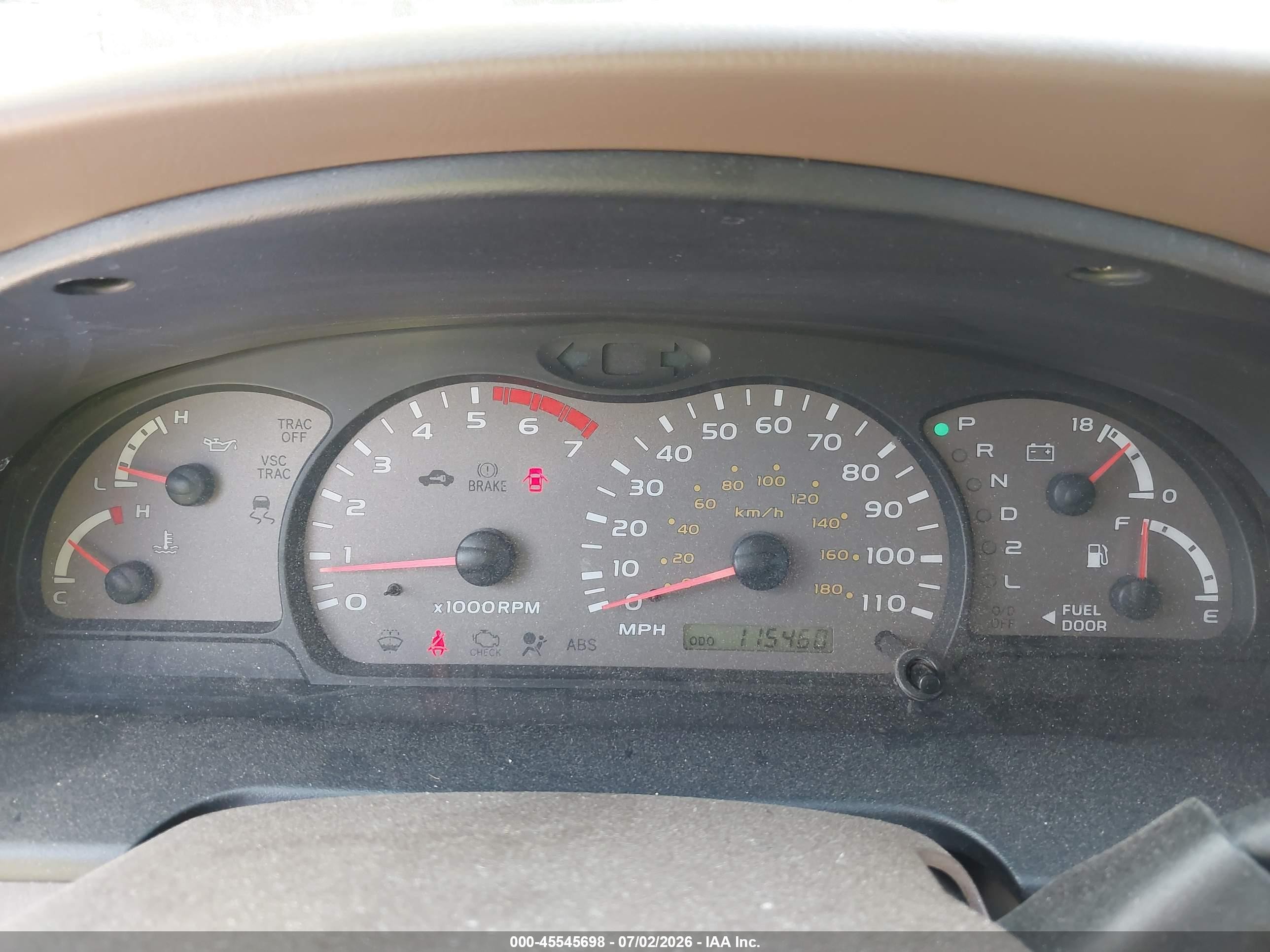 2004 Toyota Sequoia Sr5 V8 Gray vin: 5TDZT34A34S232565