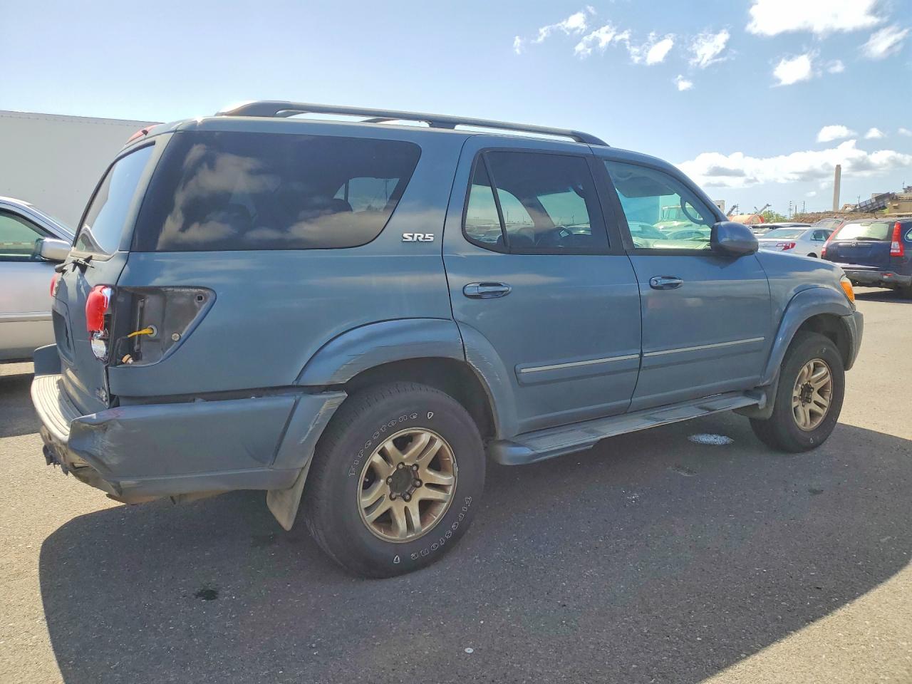 2006 Toyota Sequoia Sr5 Blue vin: 5TDZT34A56S274819