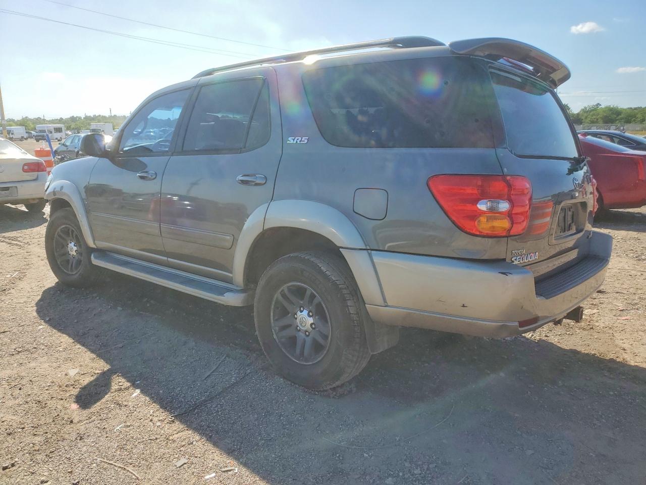 2003 Toyota Sequoia Sr5 Серый vin: 5TDZT34A63S152613