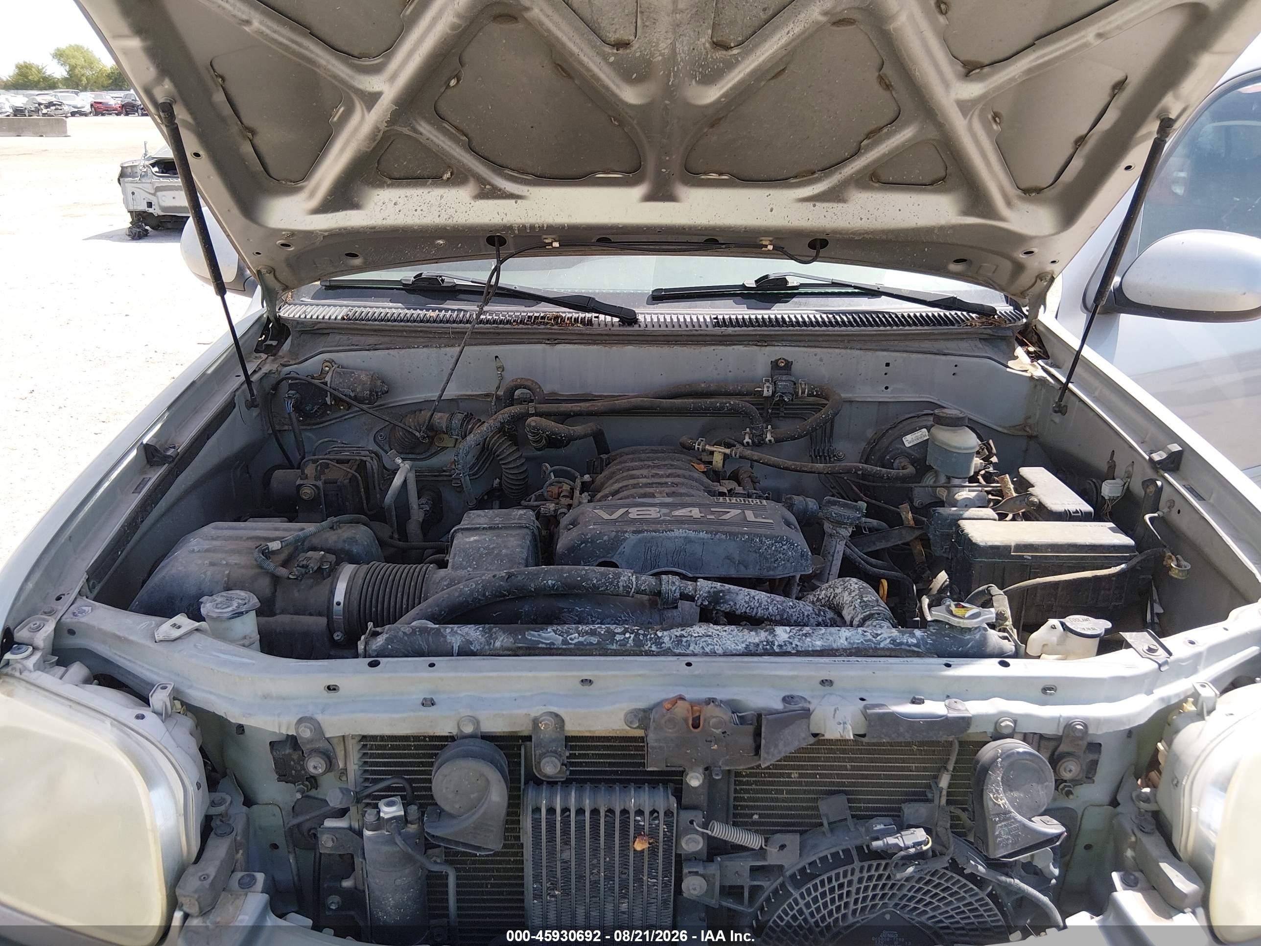 2005 Toyota Sequoia Sr5 V8 Gray vin: 5TDZT34A65S248583