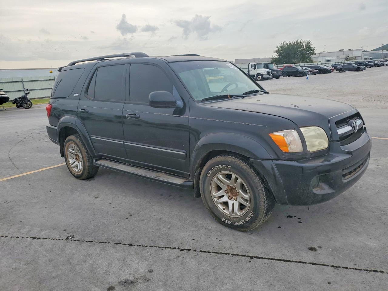 2005 Toyota Sequoia Sr5 Black vin: 5TDZT34A65S263097
