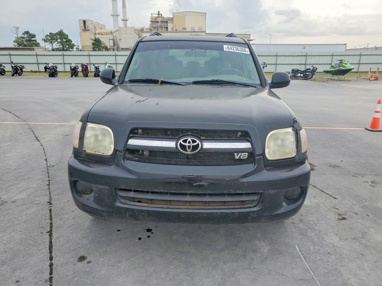 2005 Toyota Sequoia Sr5 Black vin: 5TDZT34A65S263097