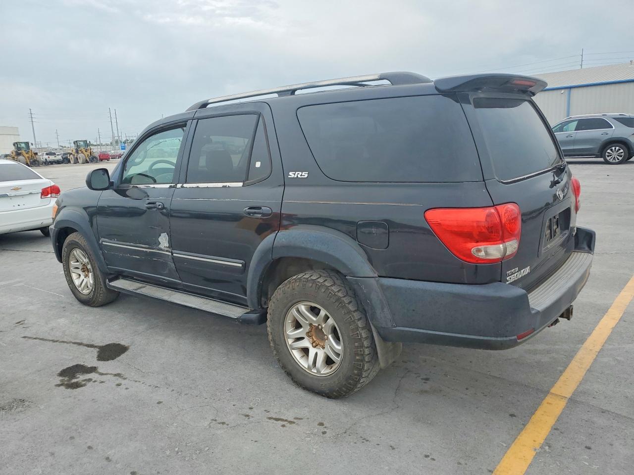 2005 Toyota Sequoia Sr5 Black vin: 5TDZT34A65S263097